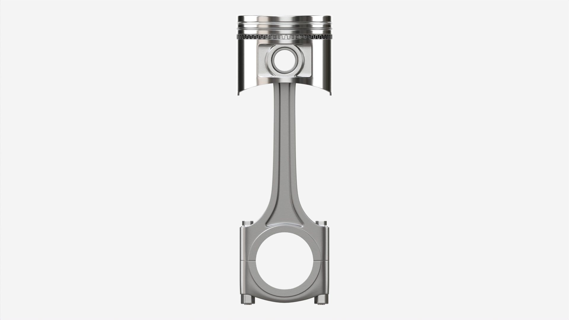 Piston with rod 3D model_4