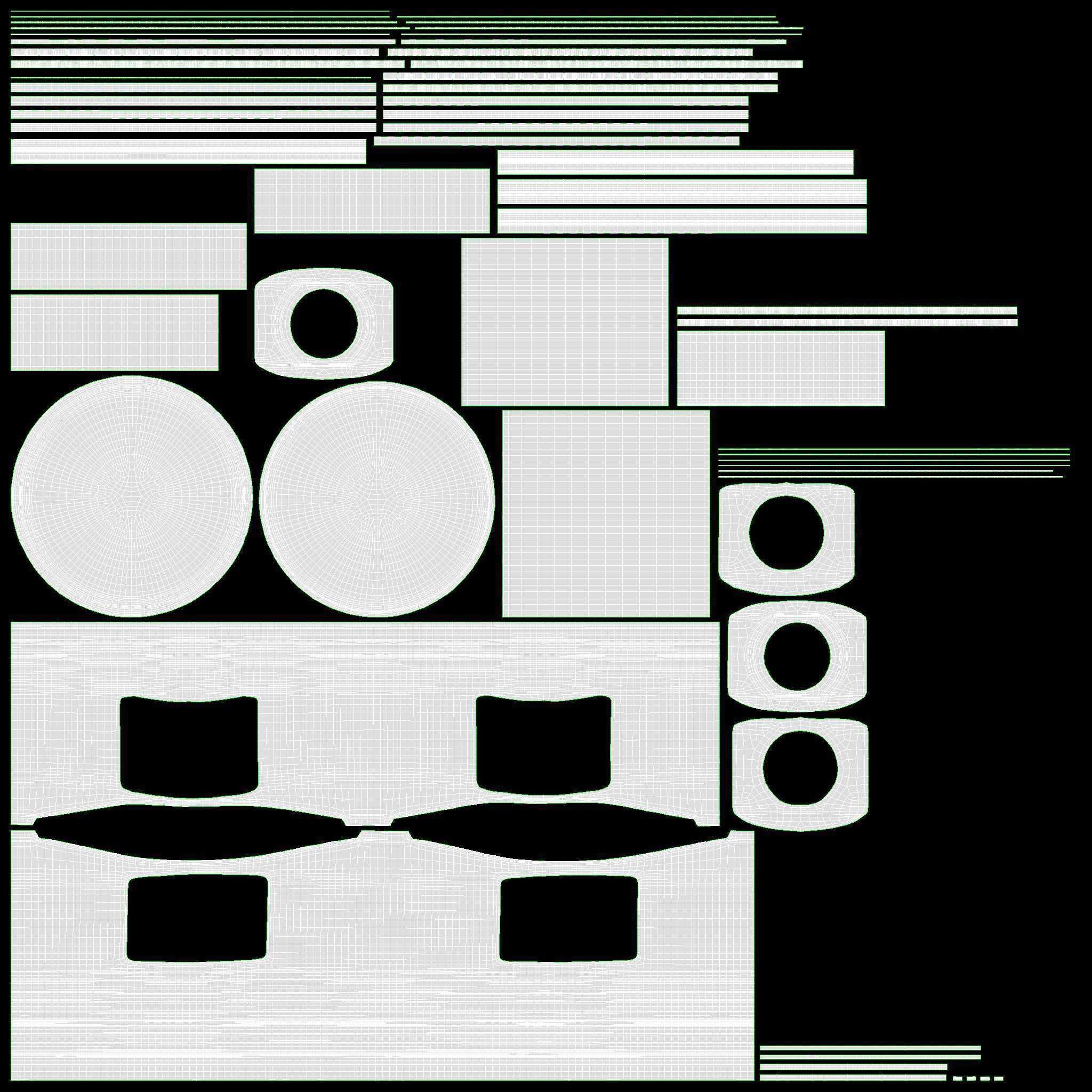 Piston with rod 3D model_11