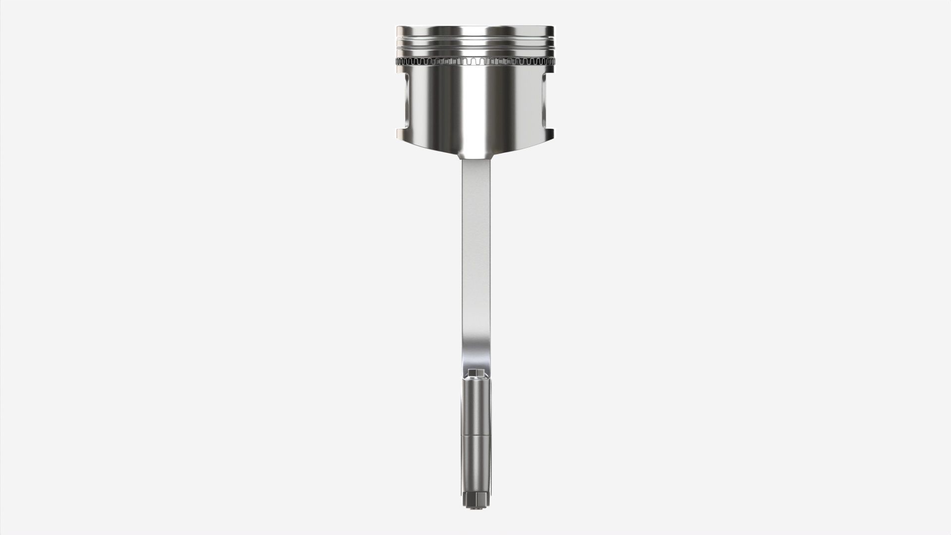 Piston with rod 3D model_5