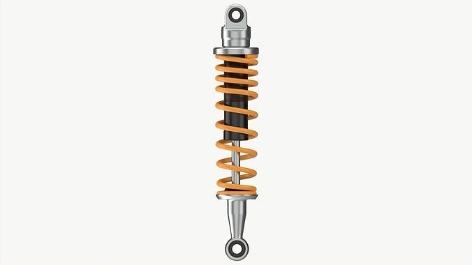 Shock absorber 3D model 5