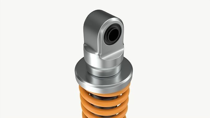 Shock absorber 3D model 3