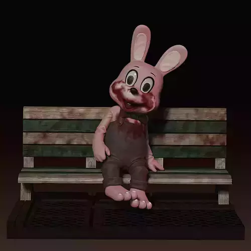 Silent Hill - Robbie the Rabbit 3D print model