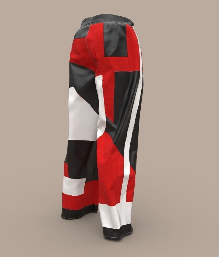 Clothing pack Low-poly 3D model_40
