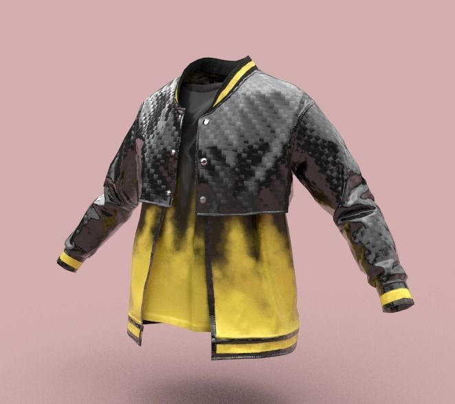 Clothing pack Low-poly 3D model_21