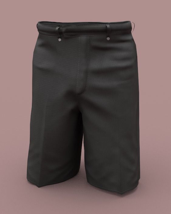 Clothing pack Low-poly 3D model_31