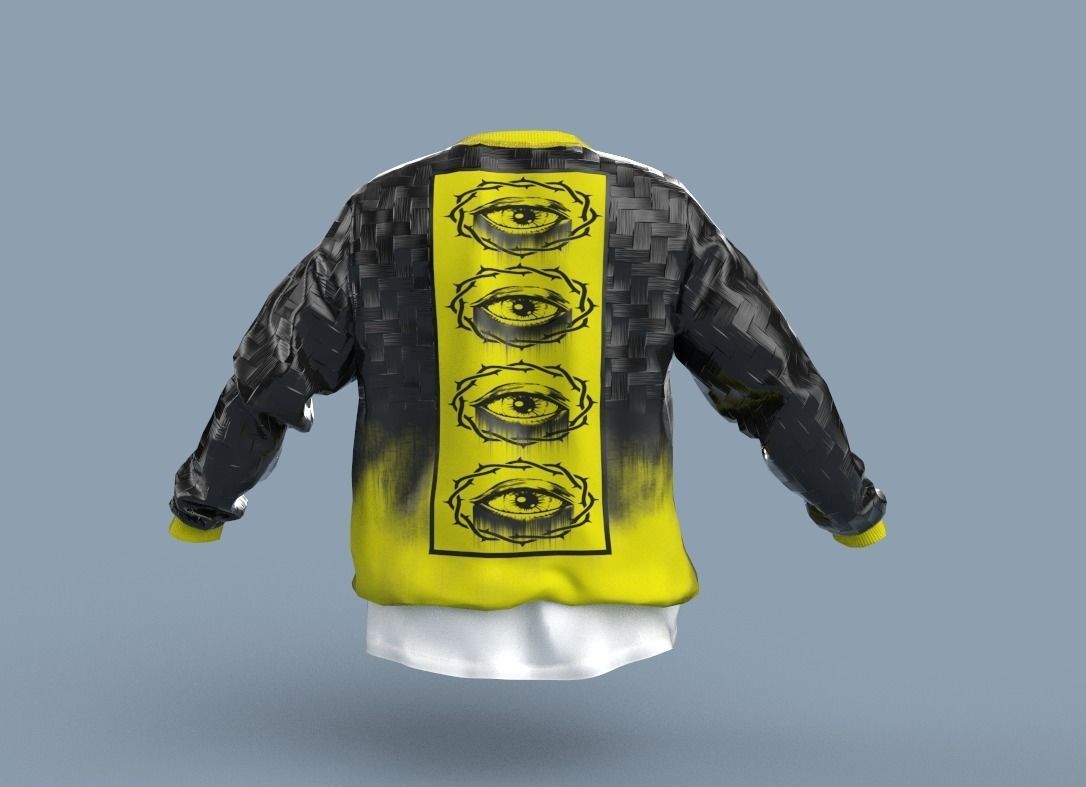Clothing pack Low-poly 3D model_12