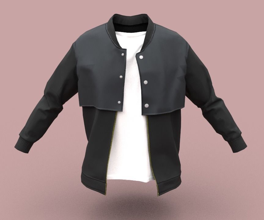 Clothing pack Low-poly 3D model_24
