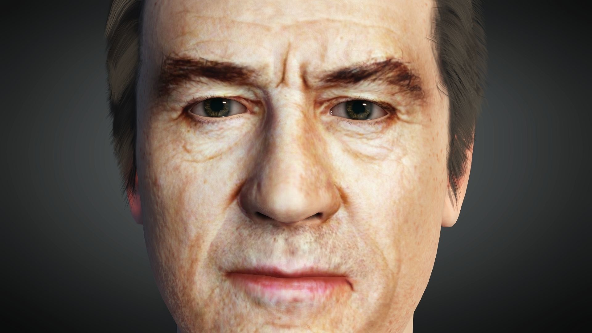 Robert Deniro 3D Model High Quality  Low-poly 3D model_3