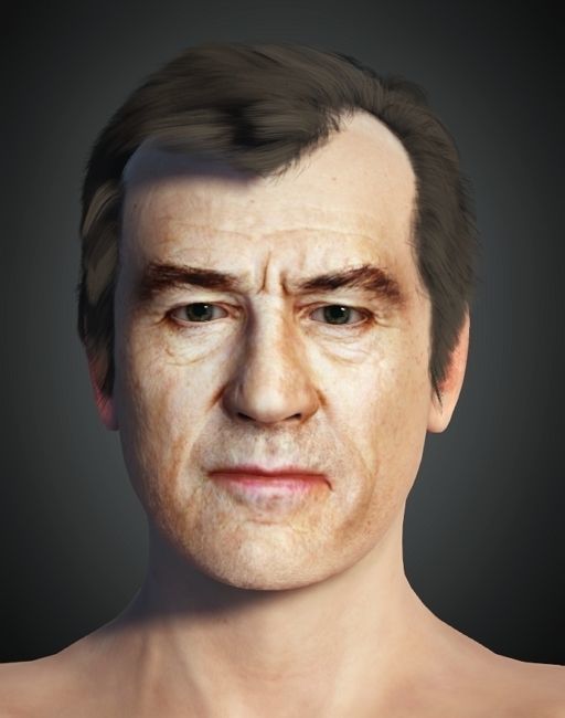 Robert Deniro 3D Model High Quality  Low-poly 3D model_4