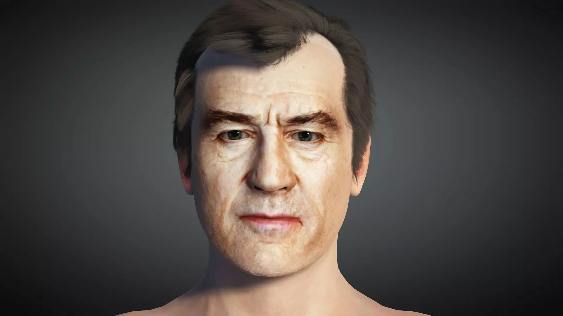 Robert Deniro 3D Model High Quality  Low-poly 3D model_0