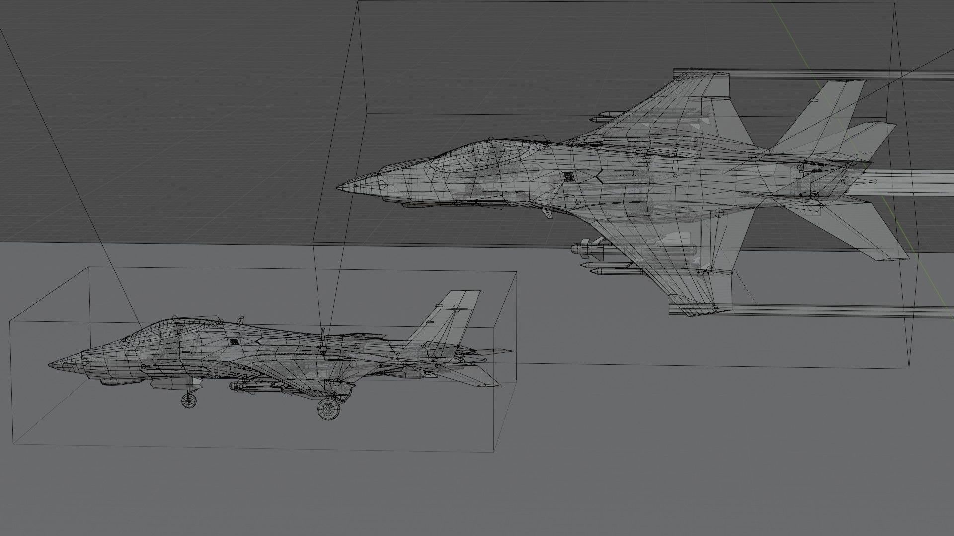MIG-41 PAK DP concept fighter Low-poly 3D model_16