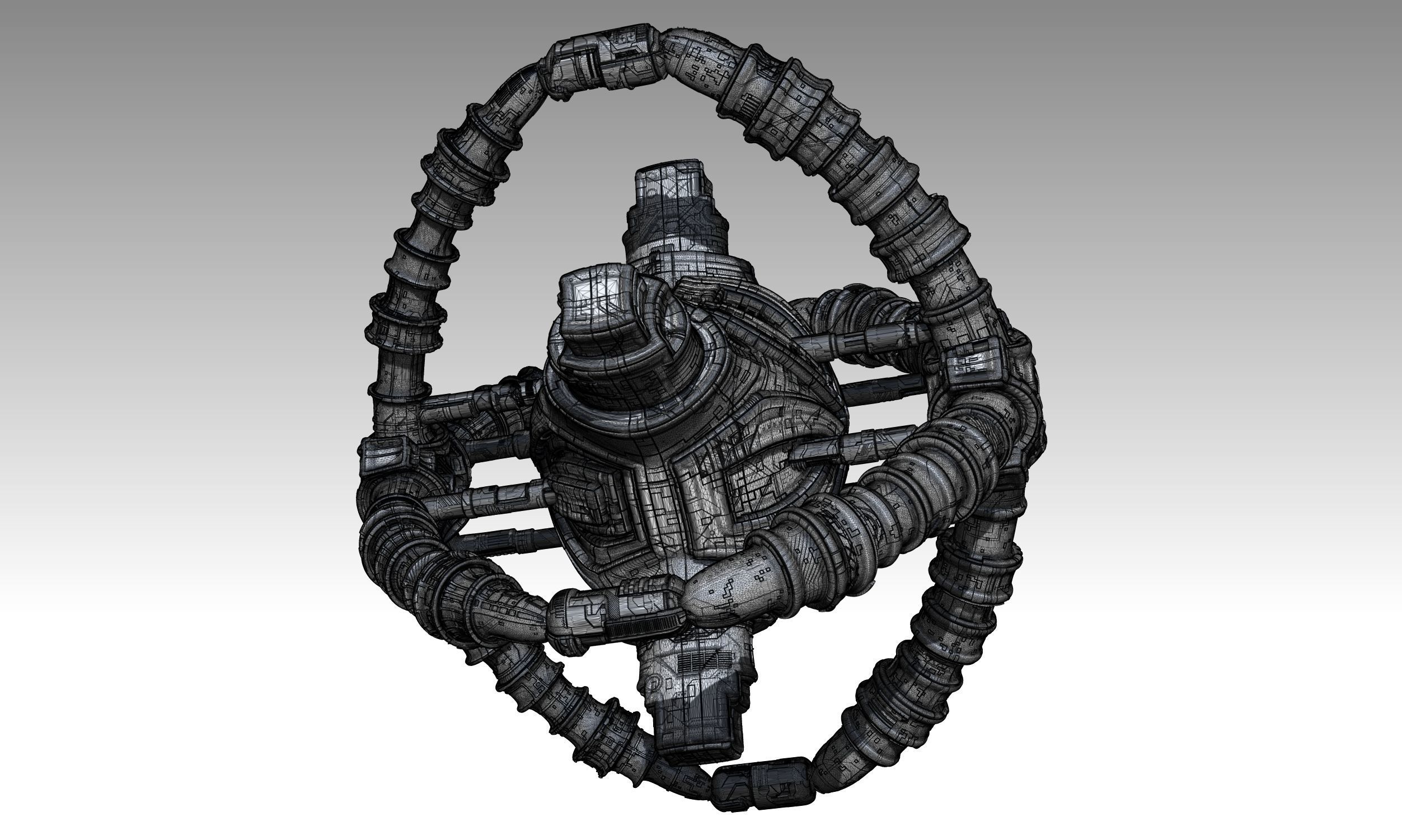 space equipment node 00160 3D model_9