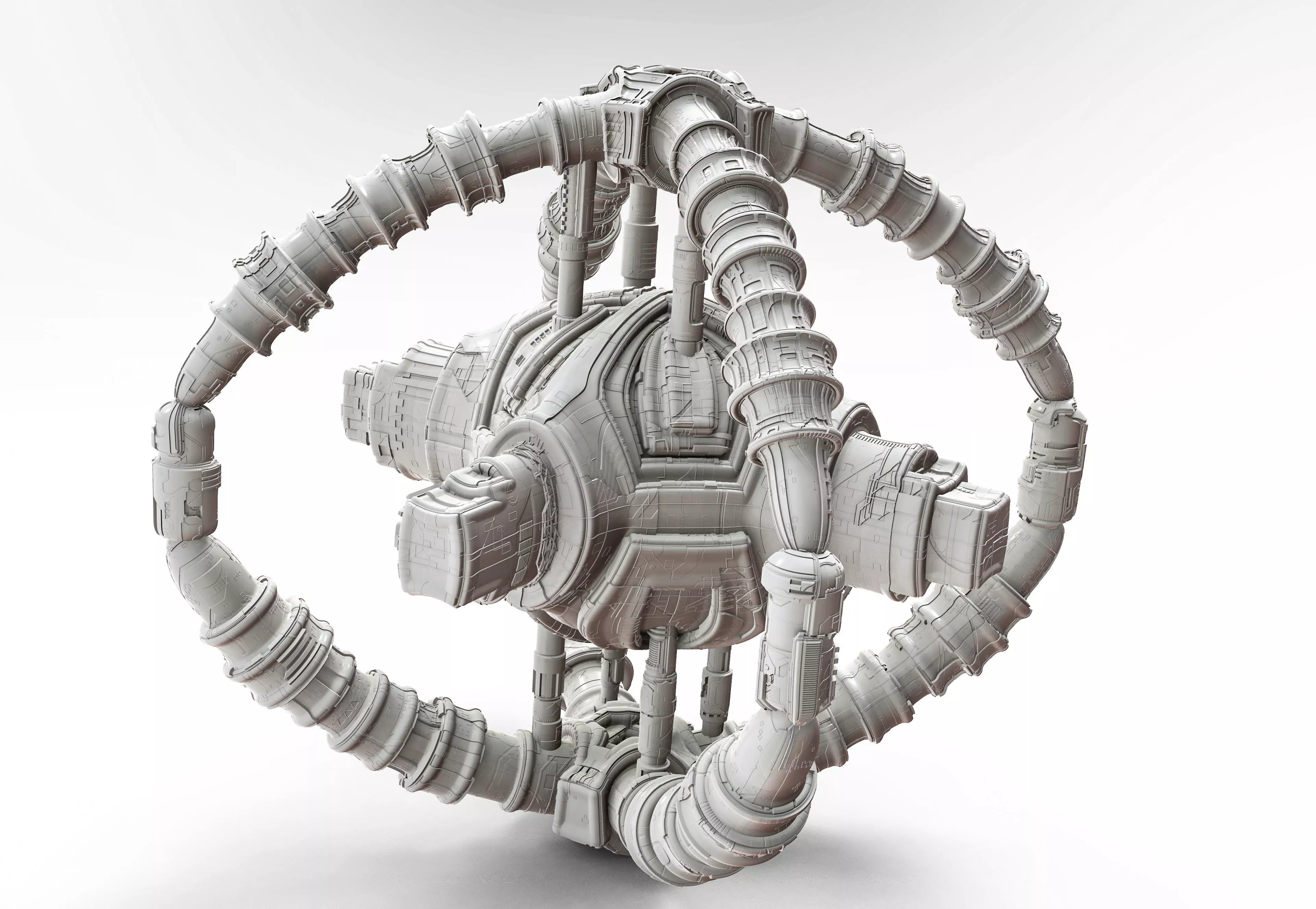 space equipment node 00160 3D model_0