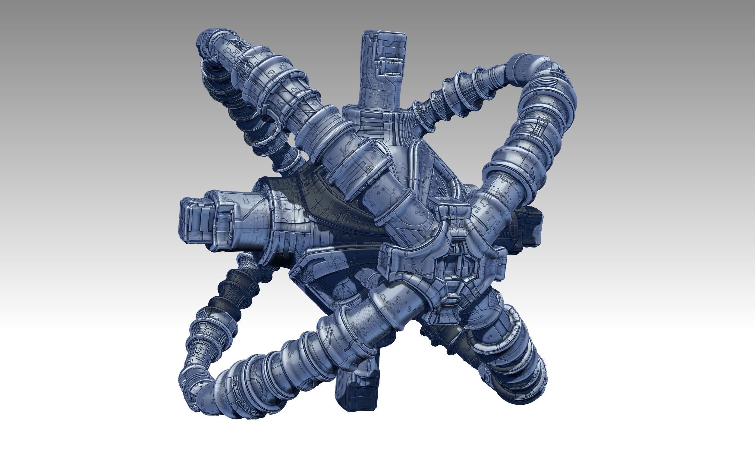 space equipment node 00160 3D model_5
