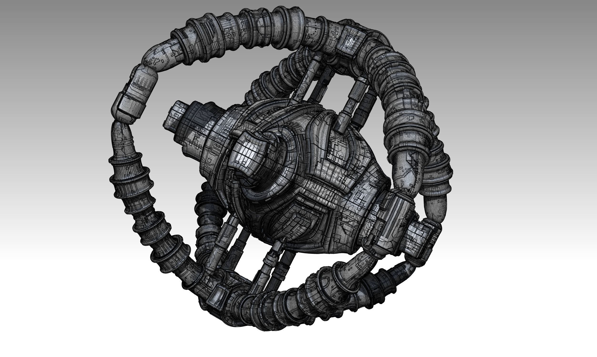 space equipment node 00160 3D model_24