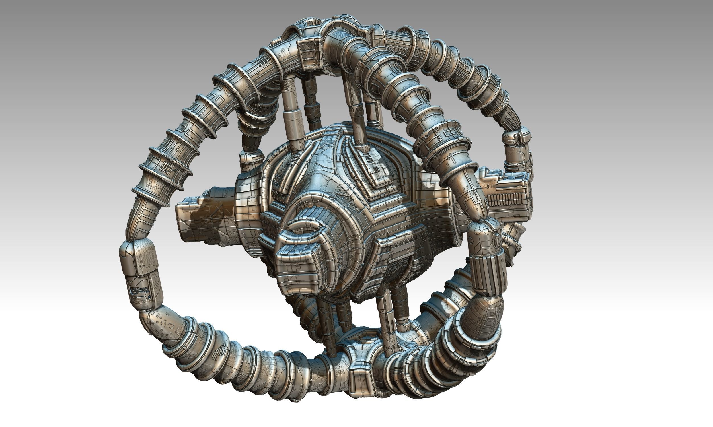 space equipment node 00160 3D model_1