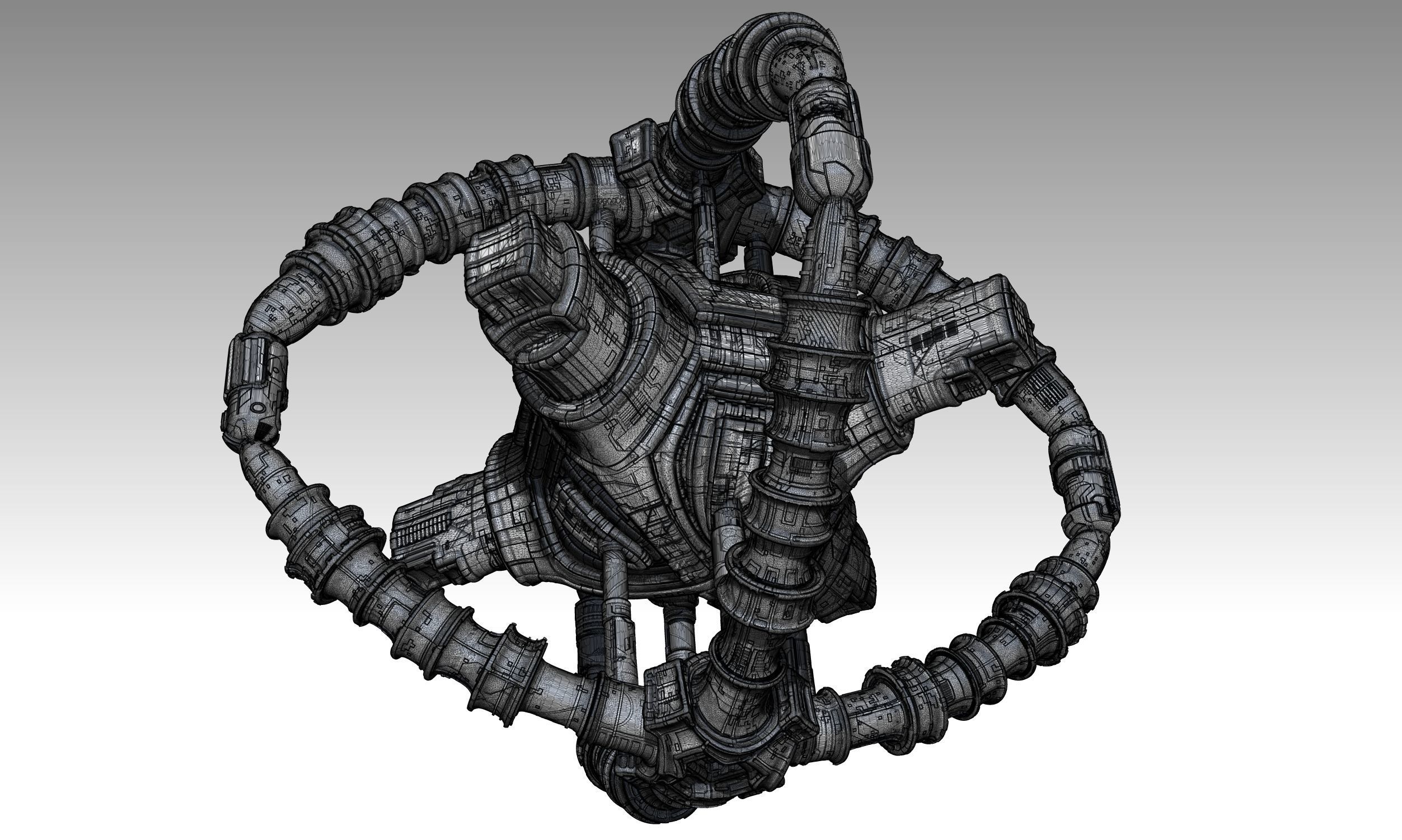 space equipment node 00160 3D model_27