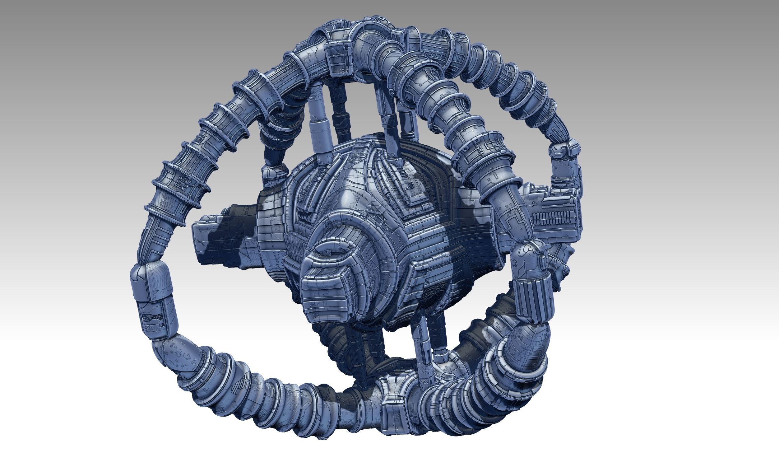 space equipment node 00160 3D model_2