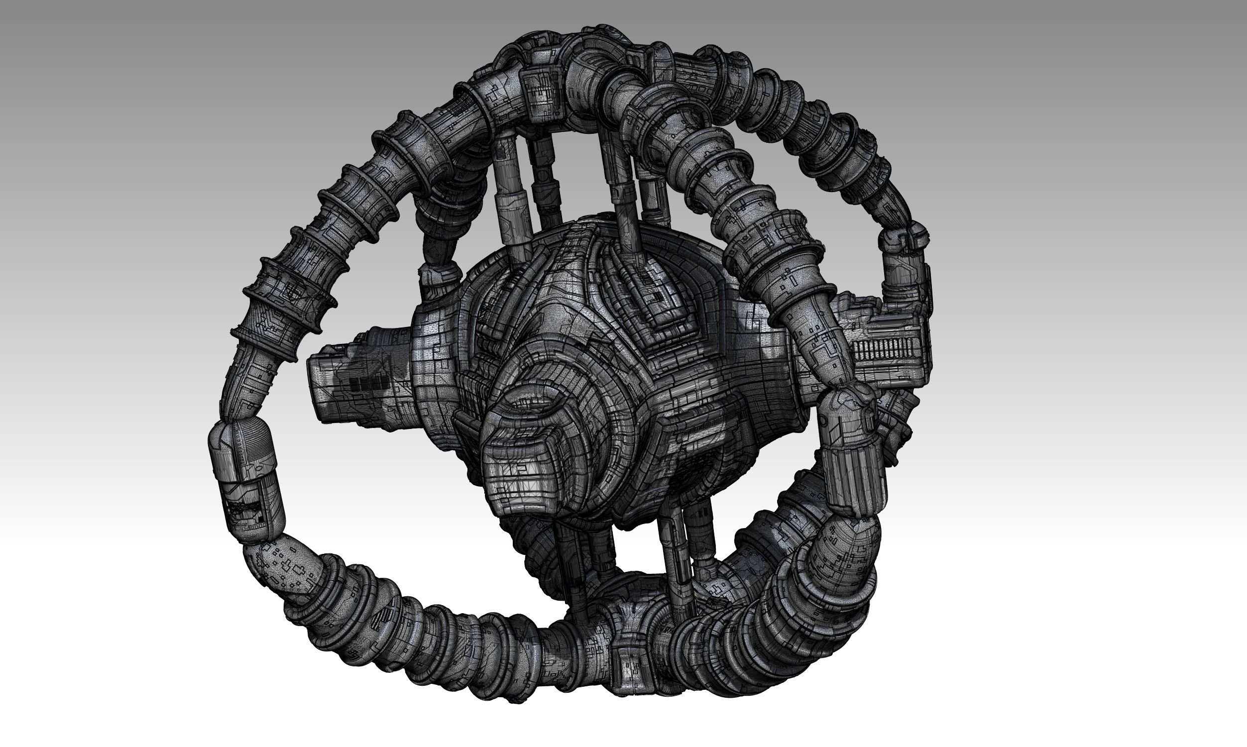 space equipment node 00160 3D model_3