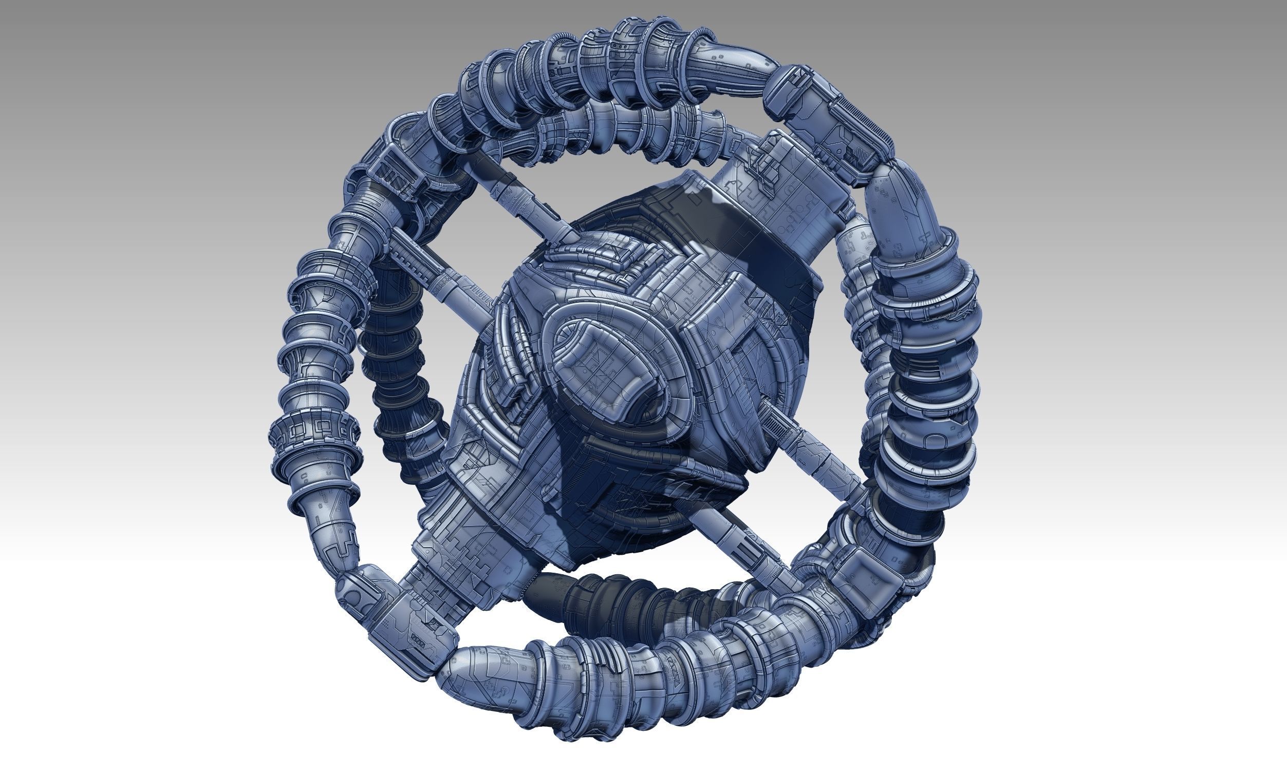 space equipment node 00160 3D model_14