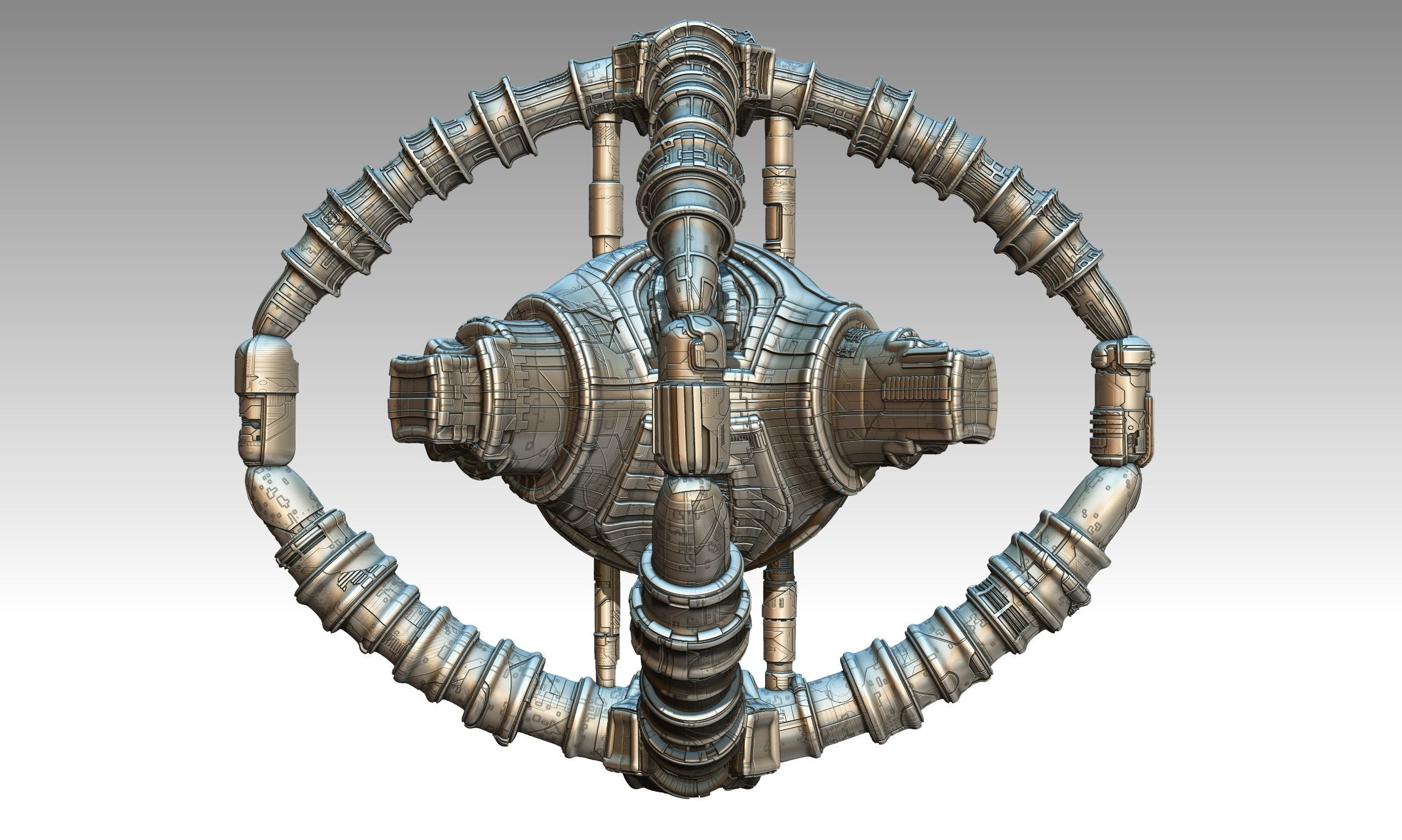 space equipment node 00160 3D model_19