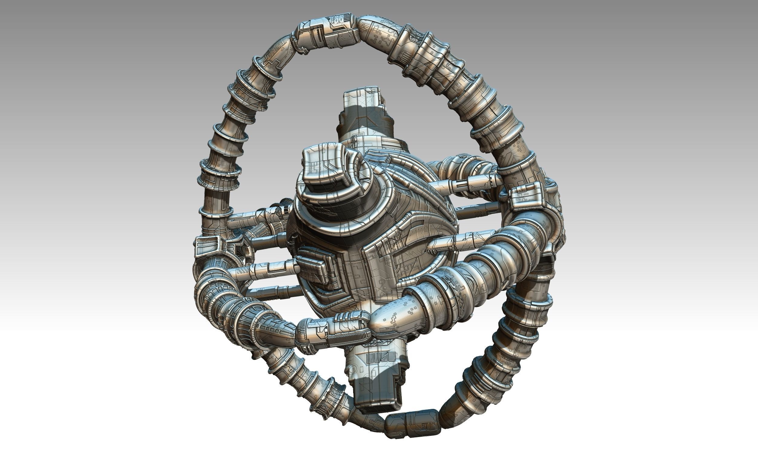 space equipment node 00160 3D model_7