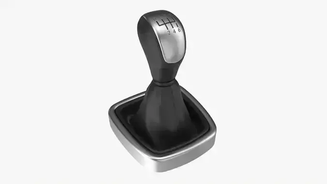 Six speed manual shift 3D model