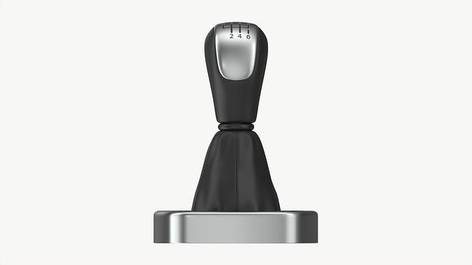 Six speed manual shift 3D model 5