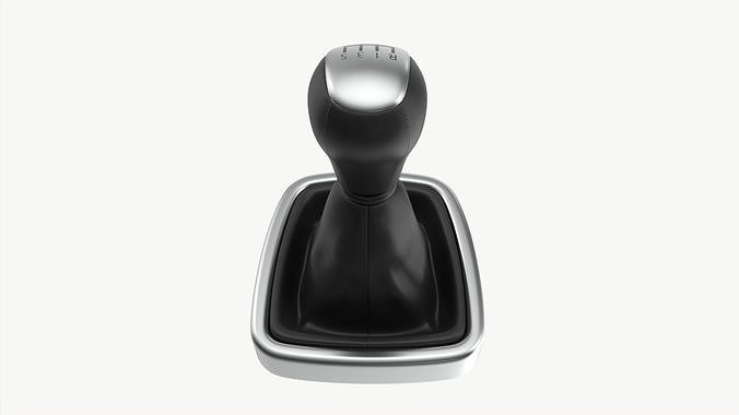 Six speed manual shift 3D model 4