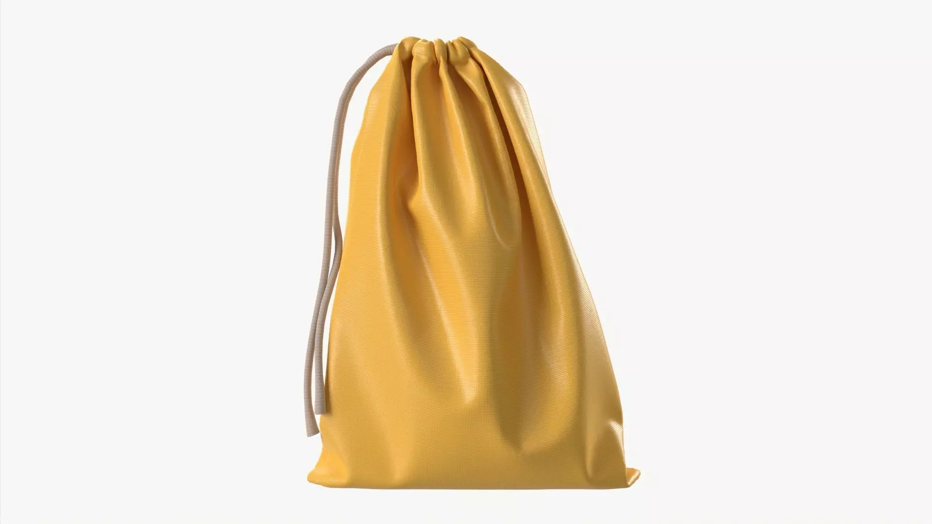 Soft bag filled in mockup 3D model_0