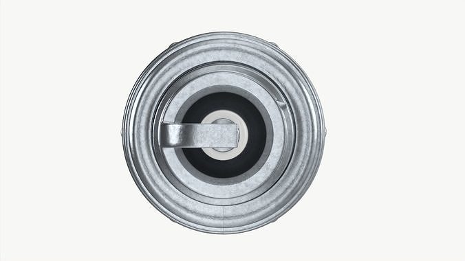 Spark plug 3D model 5