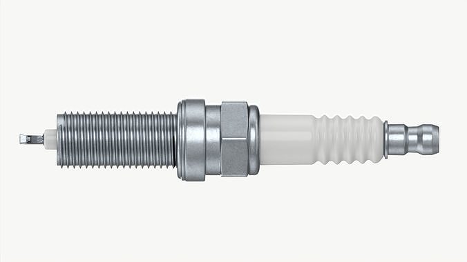 Spark plug 3D model 6