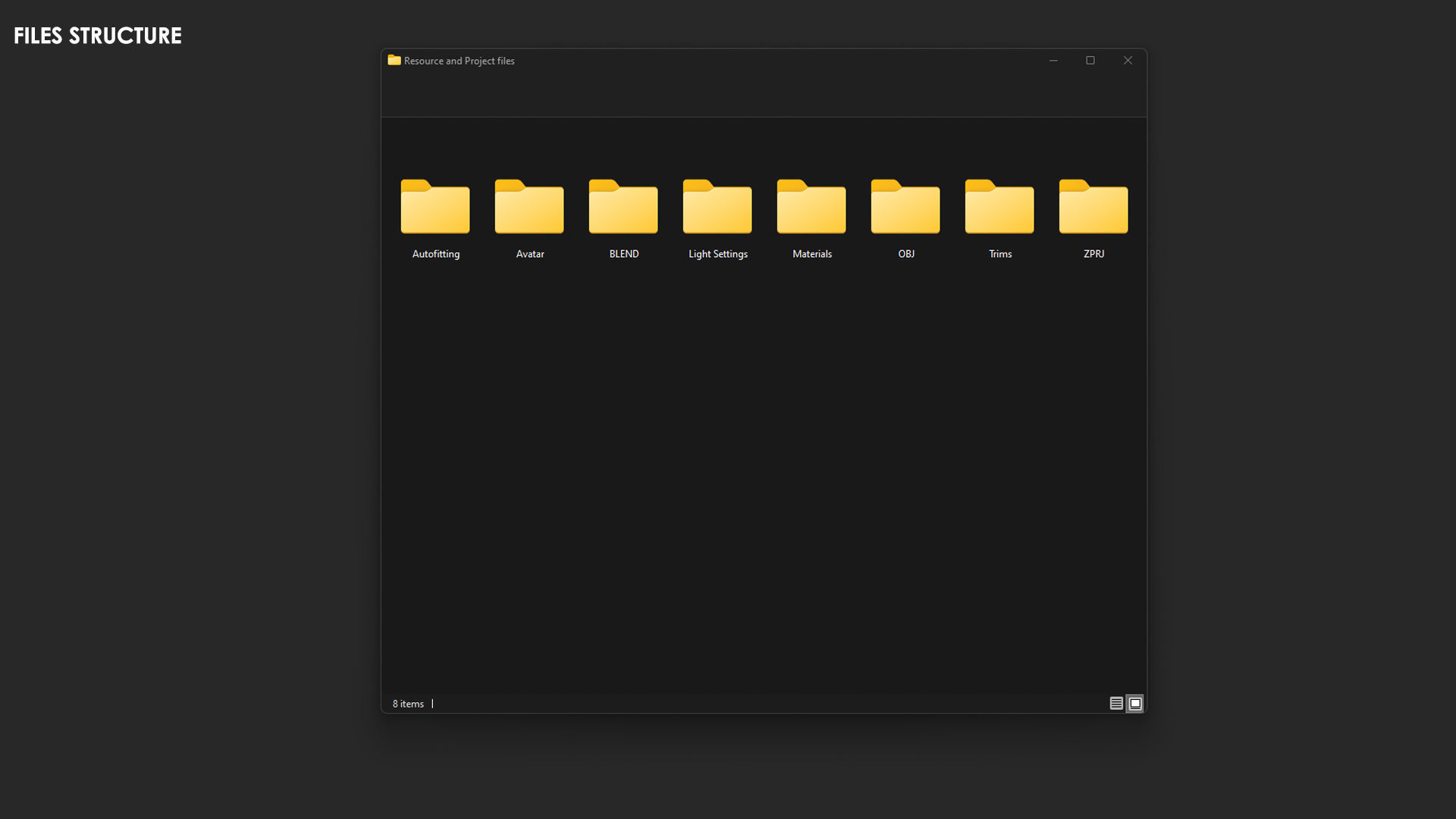 Girls Uniform 1 - Marvelous Designer with Video Process 3D model_10