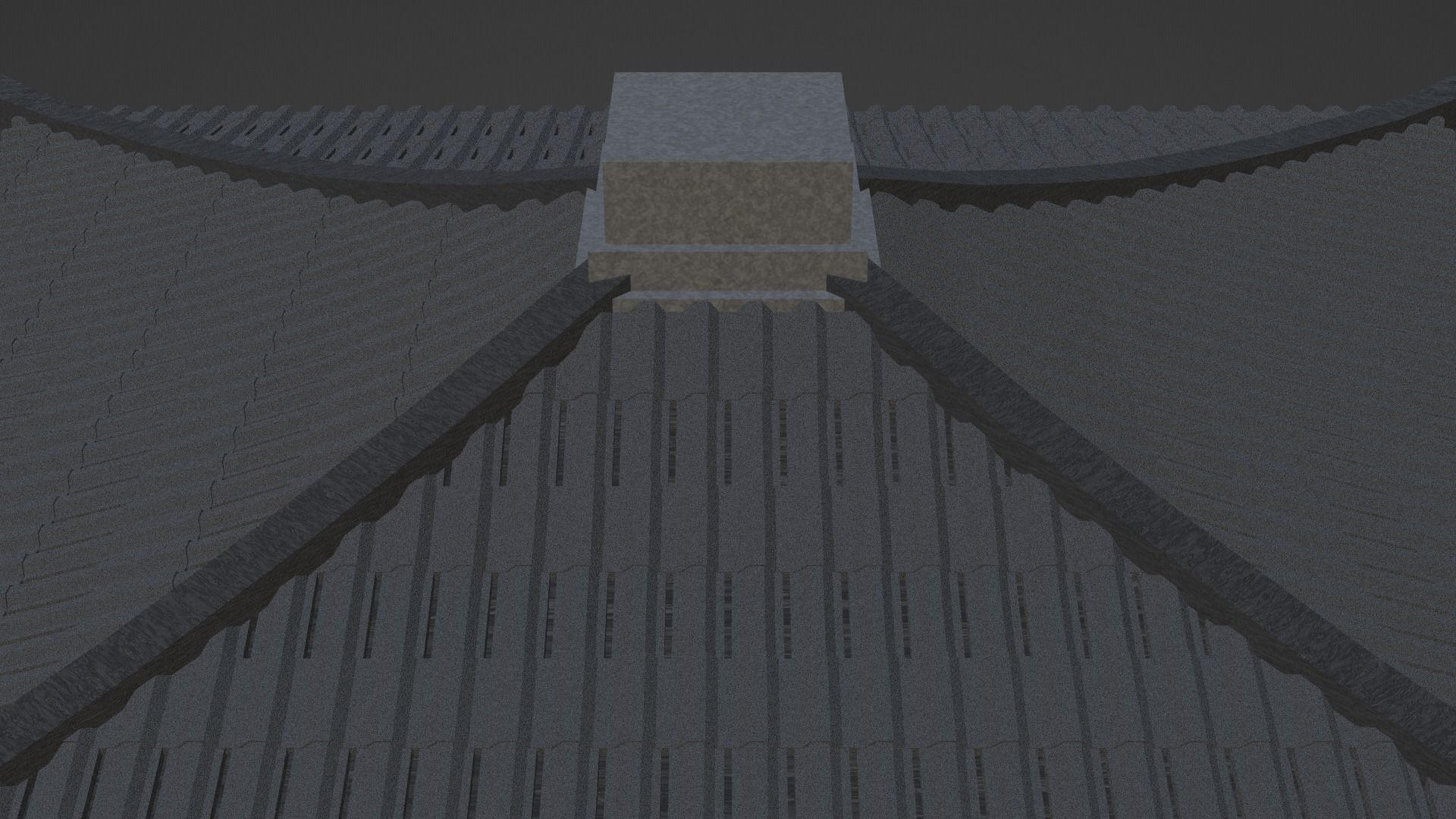 Chinese Two Floors Siheyuan 3D model_22