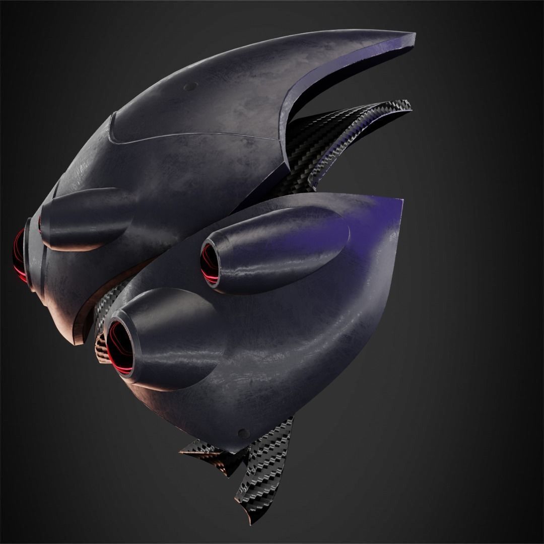 Widowmaker Helmet for Cosplay 3D print model_5