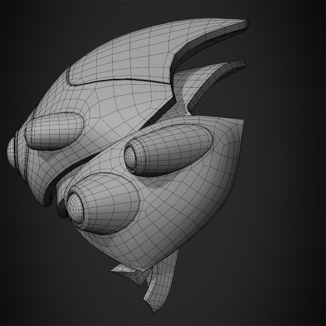 Widowmaker Helmet for Cosplay 3D print model_15