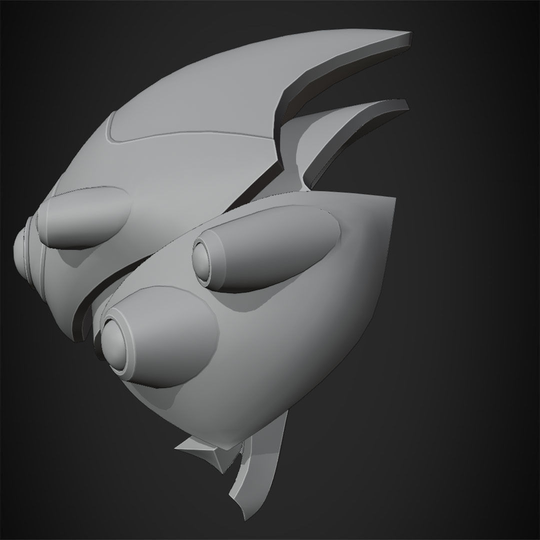 Widowmaker Helmet for Cosplay 3D print model_12