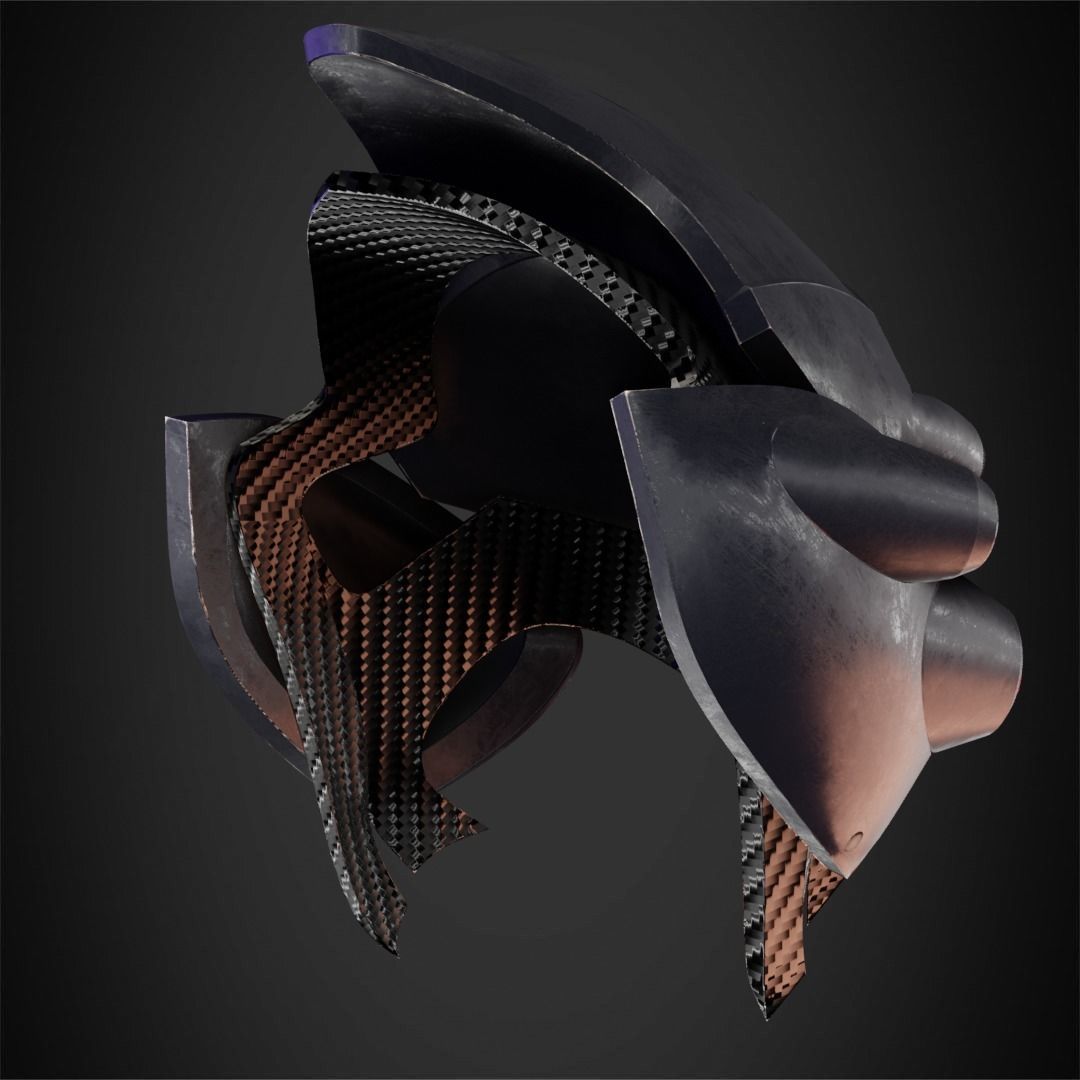 Widowmaker Helmet for Cosplay 3D print model_7
