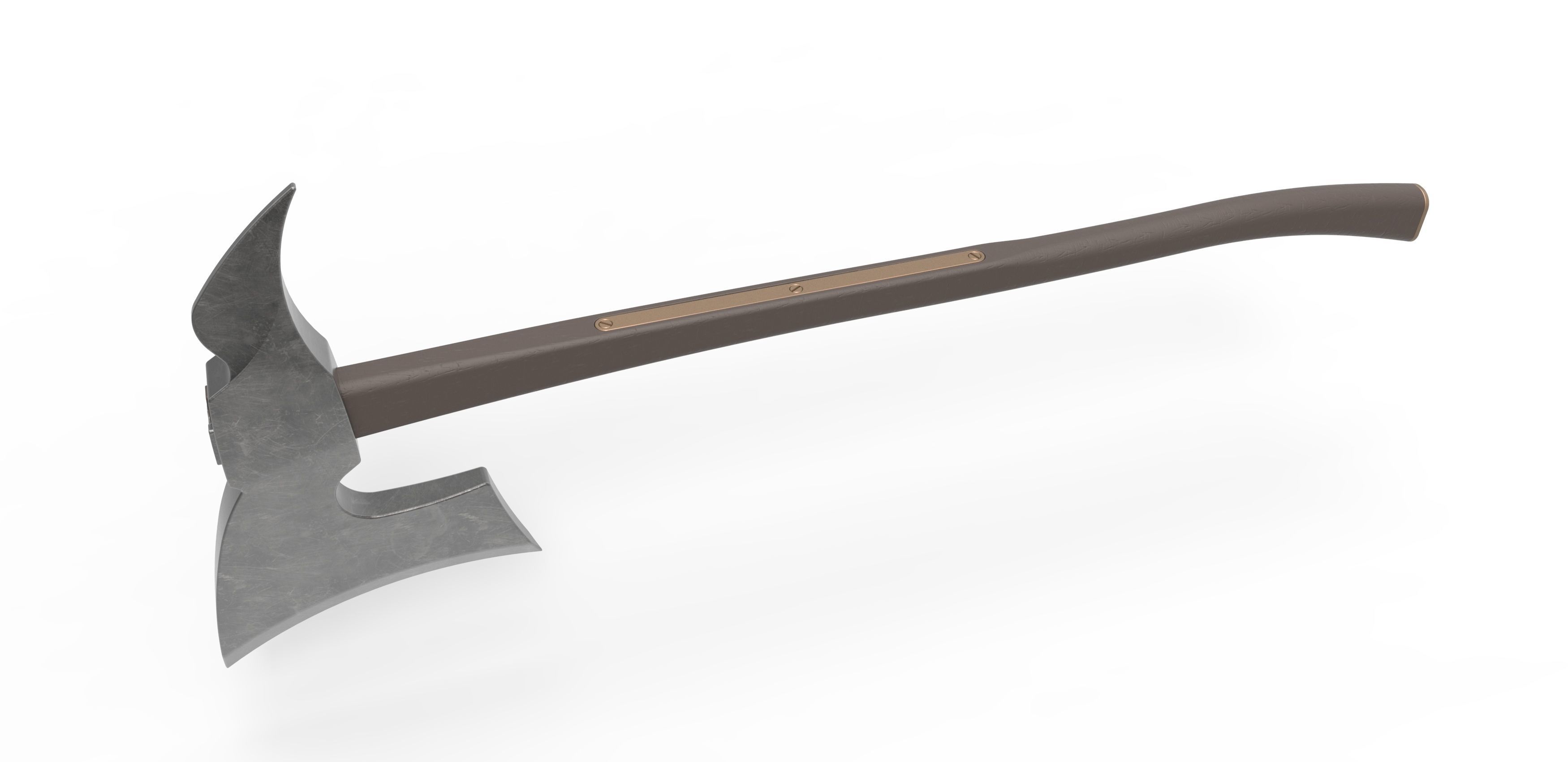 Axe of Fjall from The Witcher Blood Origin TV series 3D print model_1