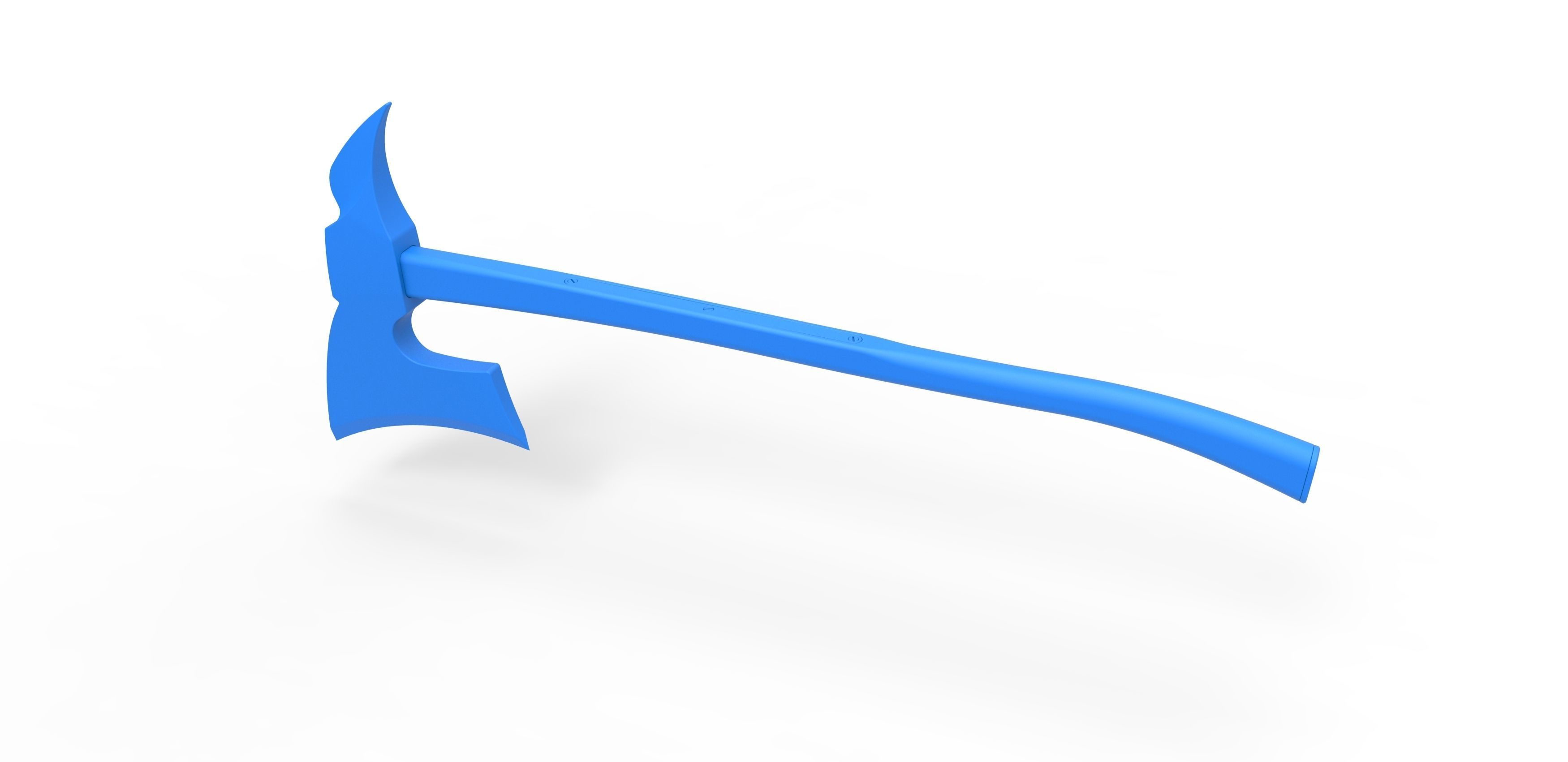 Axe of Fjall from The Witcher Blood Origin TV series 3D print model_22