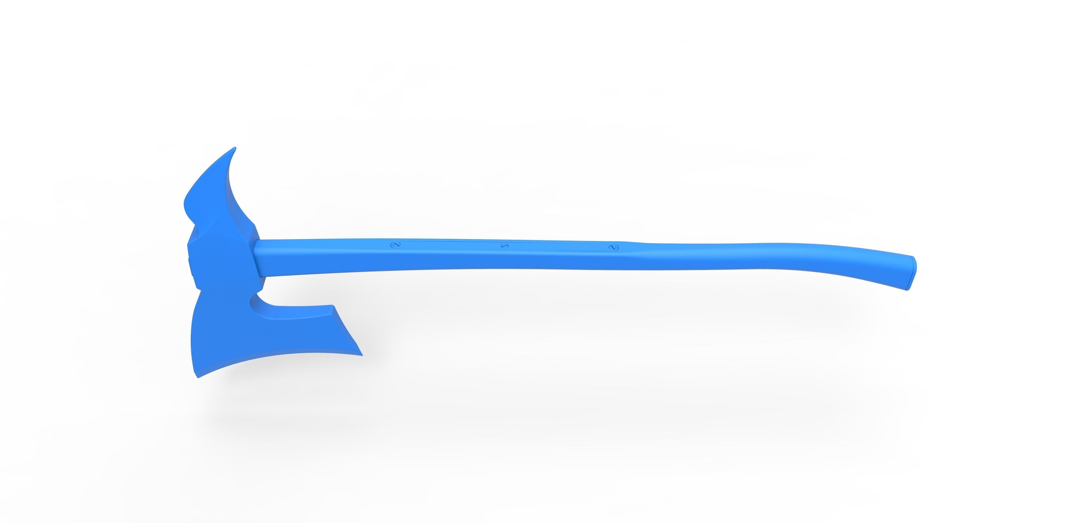 Axe of Fjall from The Witcher Blood Origin TV series 3D print model_20