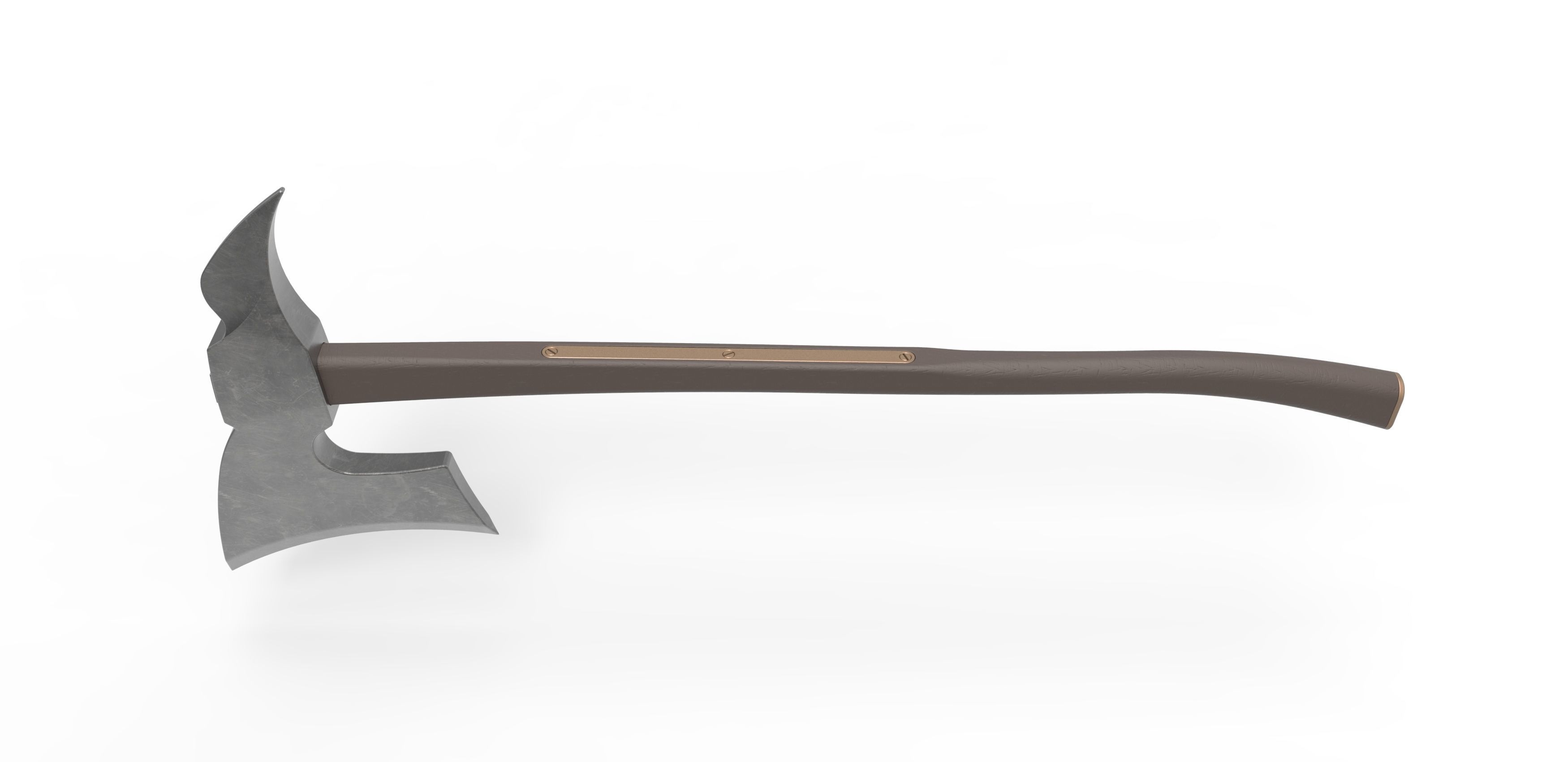 Axe of Fjall from The Witcher Blood Origin TV series 3D print model_7