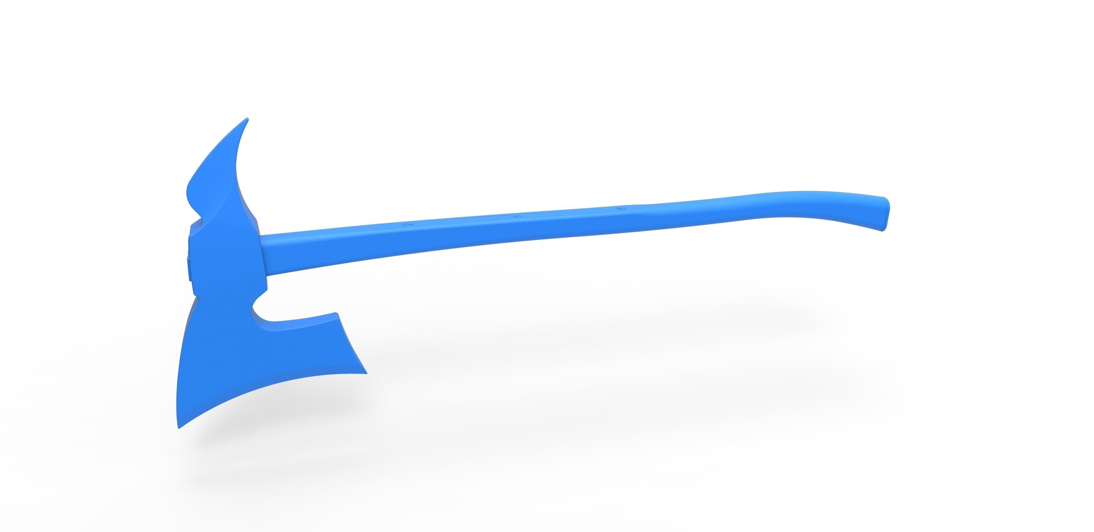 Axe of Fjall from The Witcher Blood Origin TV series 3D print model_13