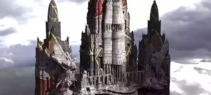 Red Angel Portal Tower Kit bash 2