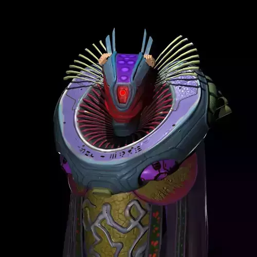 Vorlon Commander  3D model