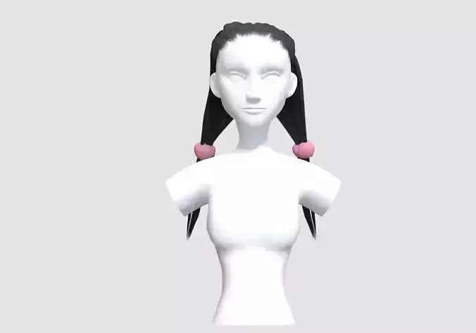 Pigtails Cute Hairstyle 