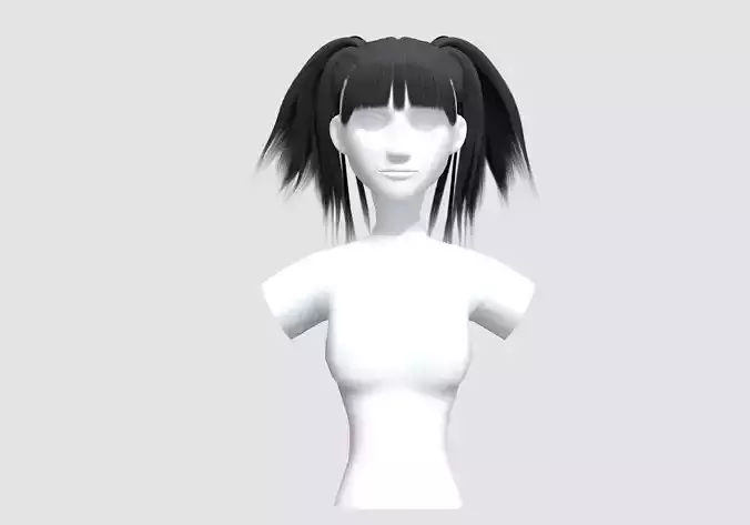Female Stylized Hairstyle 