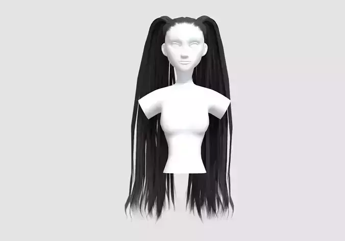 Cute Pigtails Hairstyle 