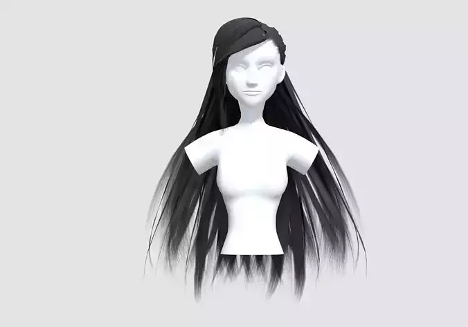 Black Long Hairstyle 