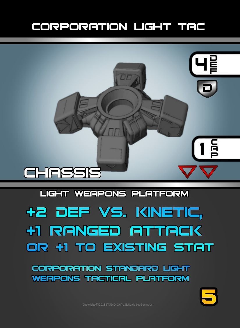 CHIBI-TECH SD - CORPORATION TAC MOUNTS 3D print model_9